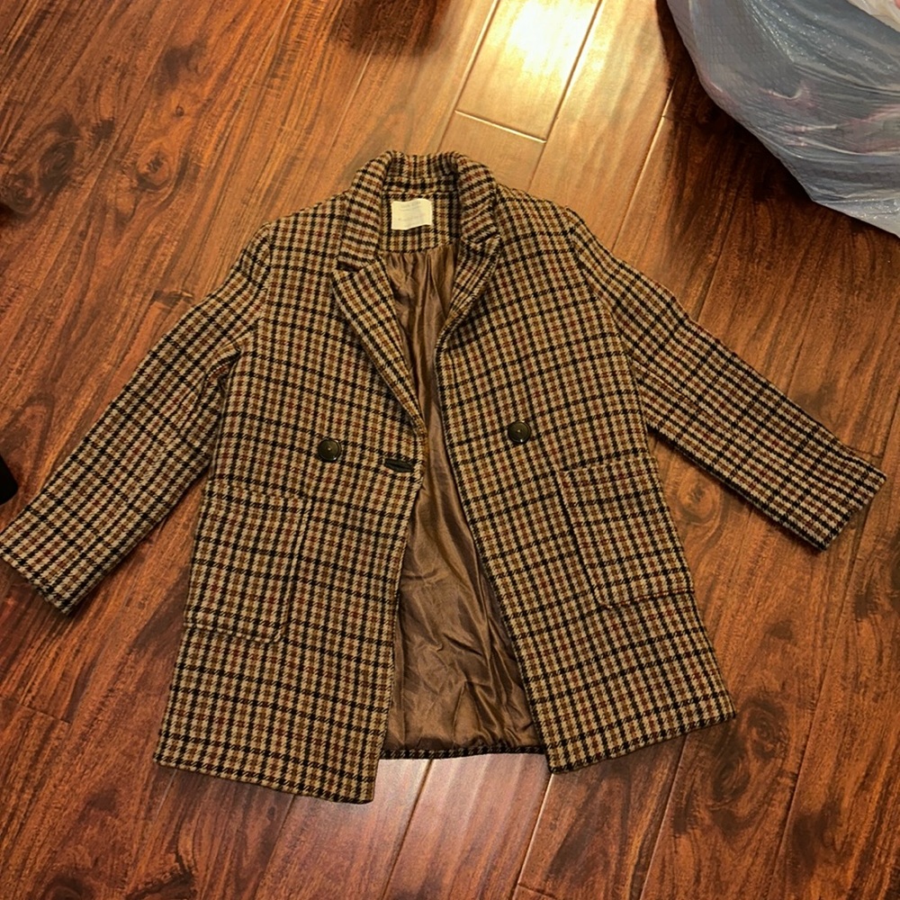 Zara girls pea coat